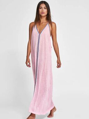 Pitusa NWT Inca Cheetah Sundress in Light Pink size Petite (XXS, XS, Small)